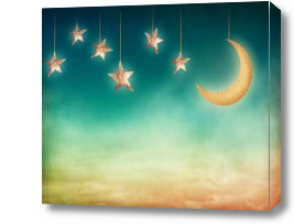 Картина Сказочное небо со звездами